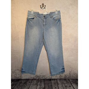 Coldwater Creek Capri jeans size 14 *